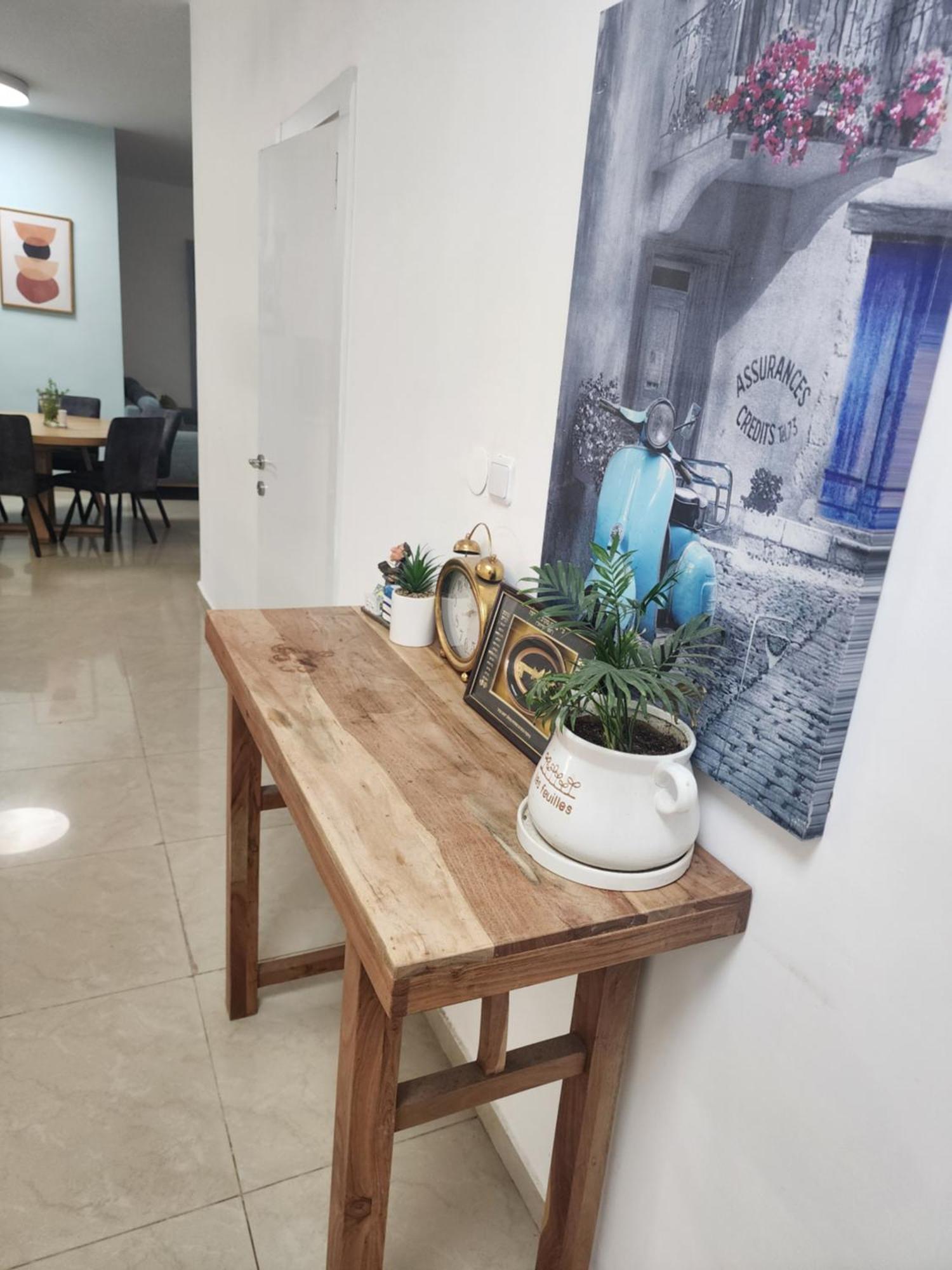 3 חדרים קרקע באפרסק Apartment *